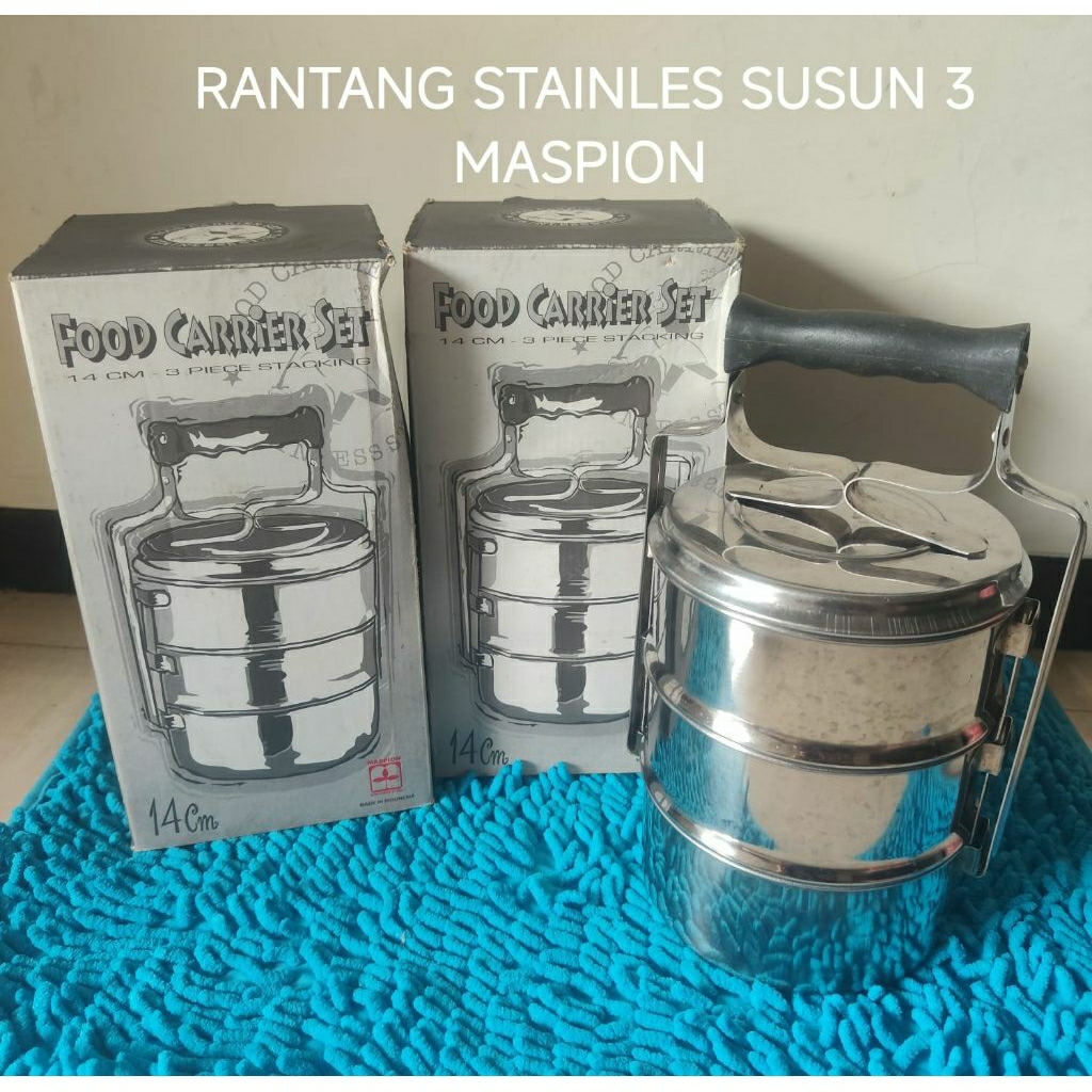 Rantang Stainless Susun 3 MASPION
