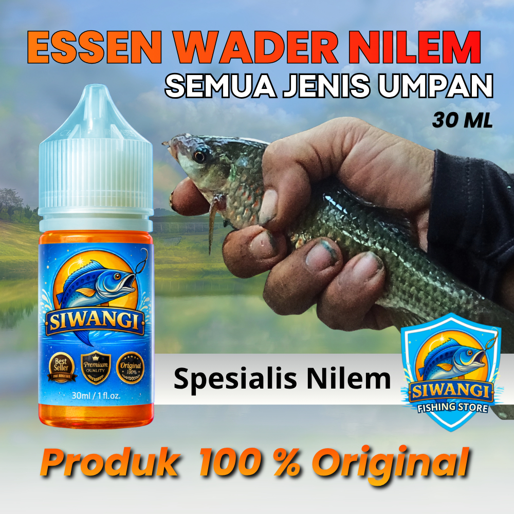 Essen Super Ikan Tawes Wader Nilem Campuran Umpan Pancing Original