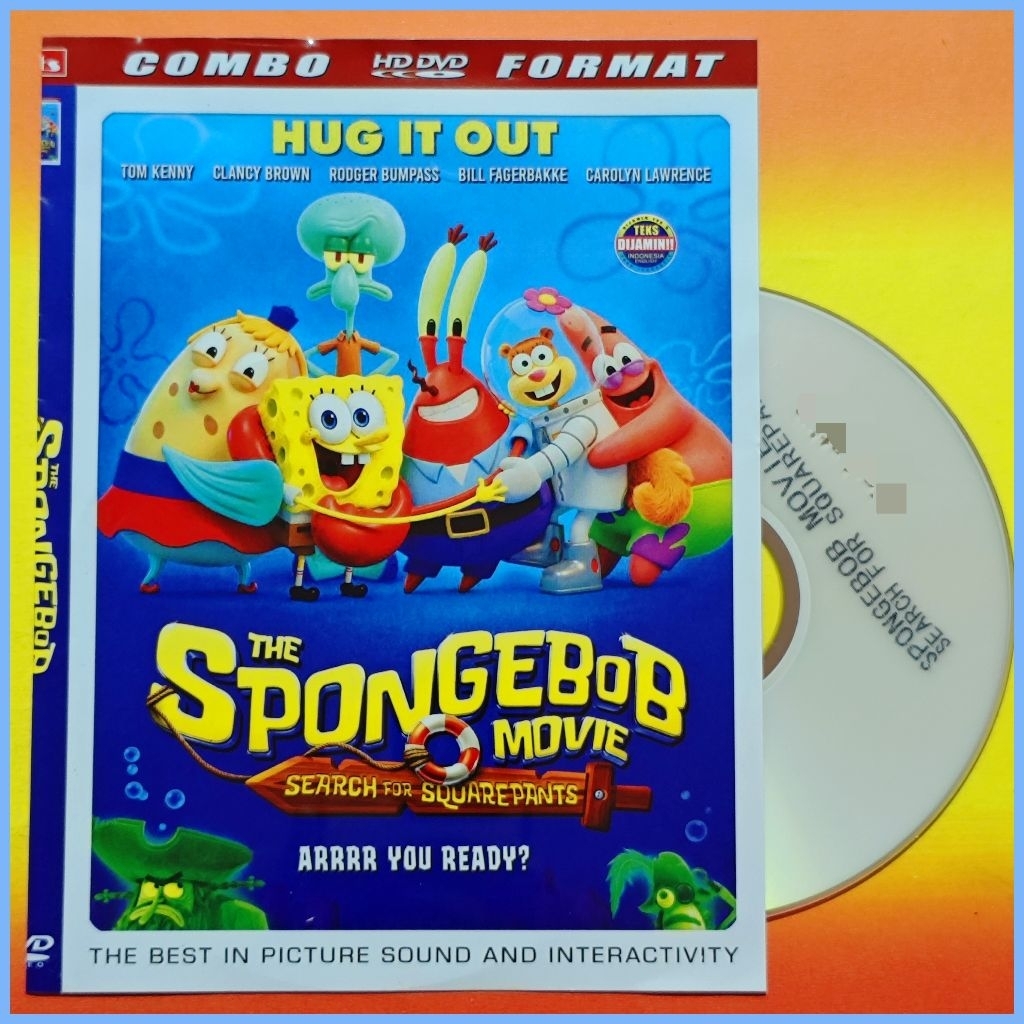 Kaset Film Kartun Animasi SpongeBob Search For Squarepants HD