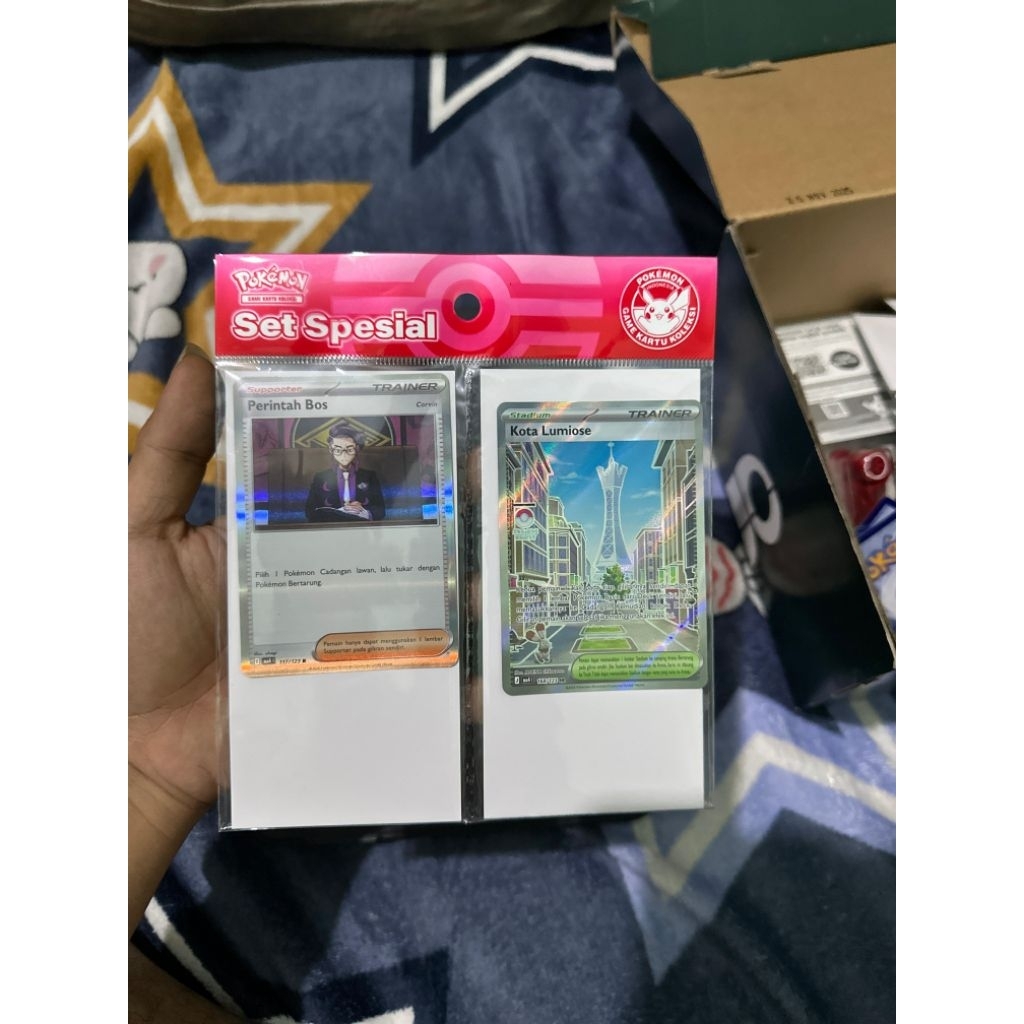 perintah bos R & kota lumiose SR