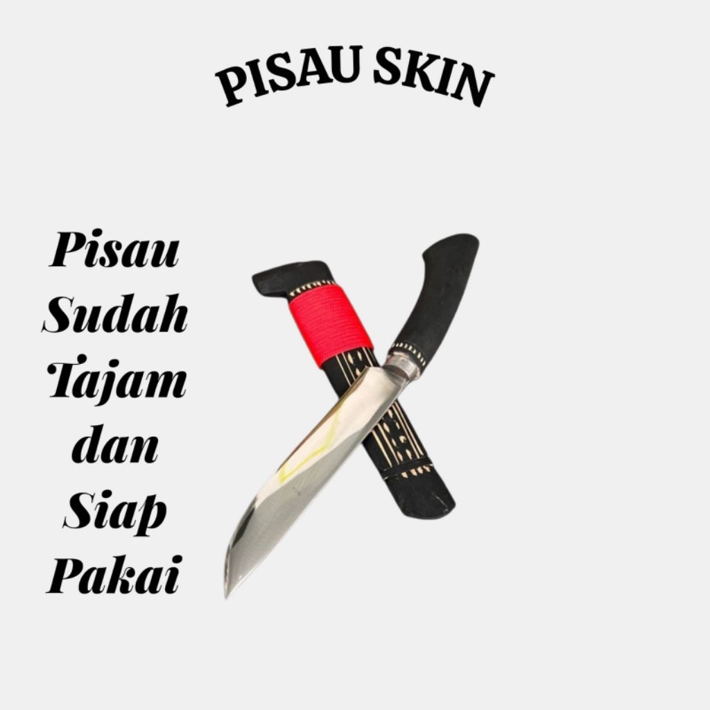 Pisau Skin Berburu Serbaguna