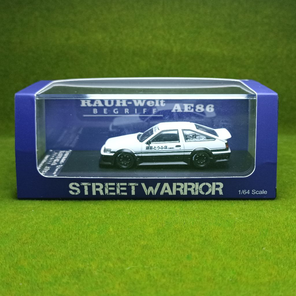 (Unseal) Street Warrior AE 86 Diecast