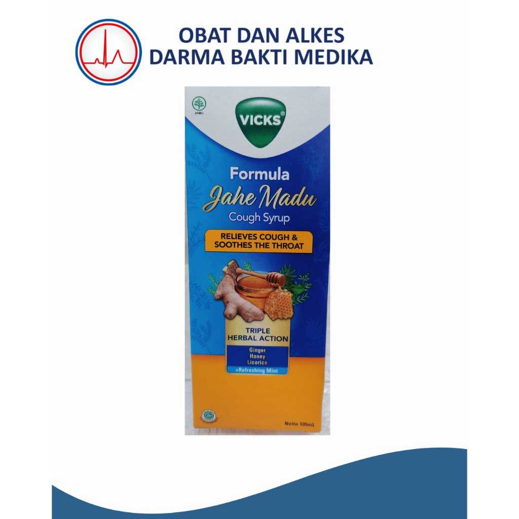 Vicks Formula 44 Jahe Madu 105 ml