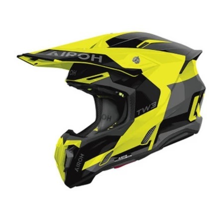 AIROH TWIST 3 FANCY YELLOW GLOSS ORIGINAL HELMET AIROH