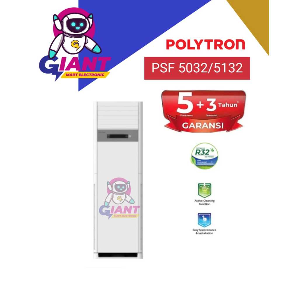 AC FLOOR STANDING POLYTRON 5PK PSF 5032/PSF 5132 / PSF5032/PSF5132 / PSF-5032/PSF-5132