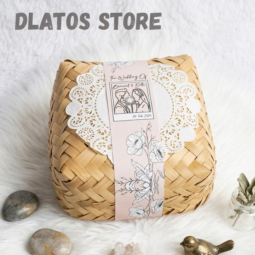 Besek Bambu | Besek Nasi | Kotak Souvenir Unik Murah