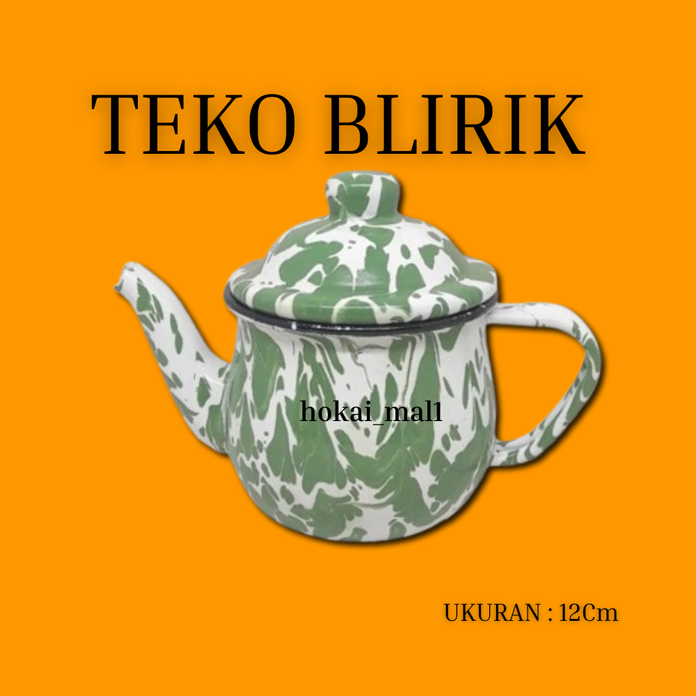 Teko Cebol Blirik / Teko Mini 12cm / Teko Lurik 12cm