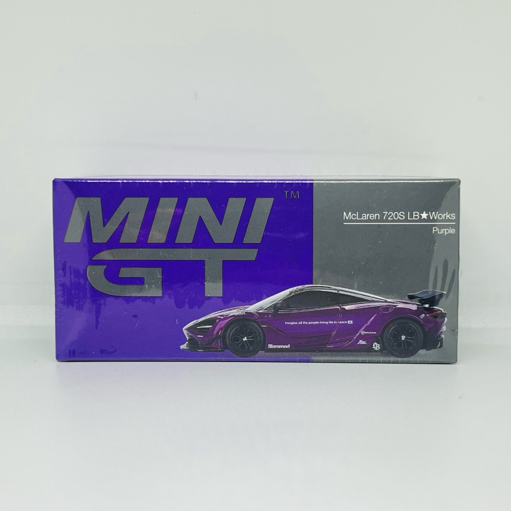 MINI GT 841 MCLAREN 720S LB WORKS PURPLE