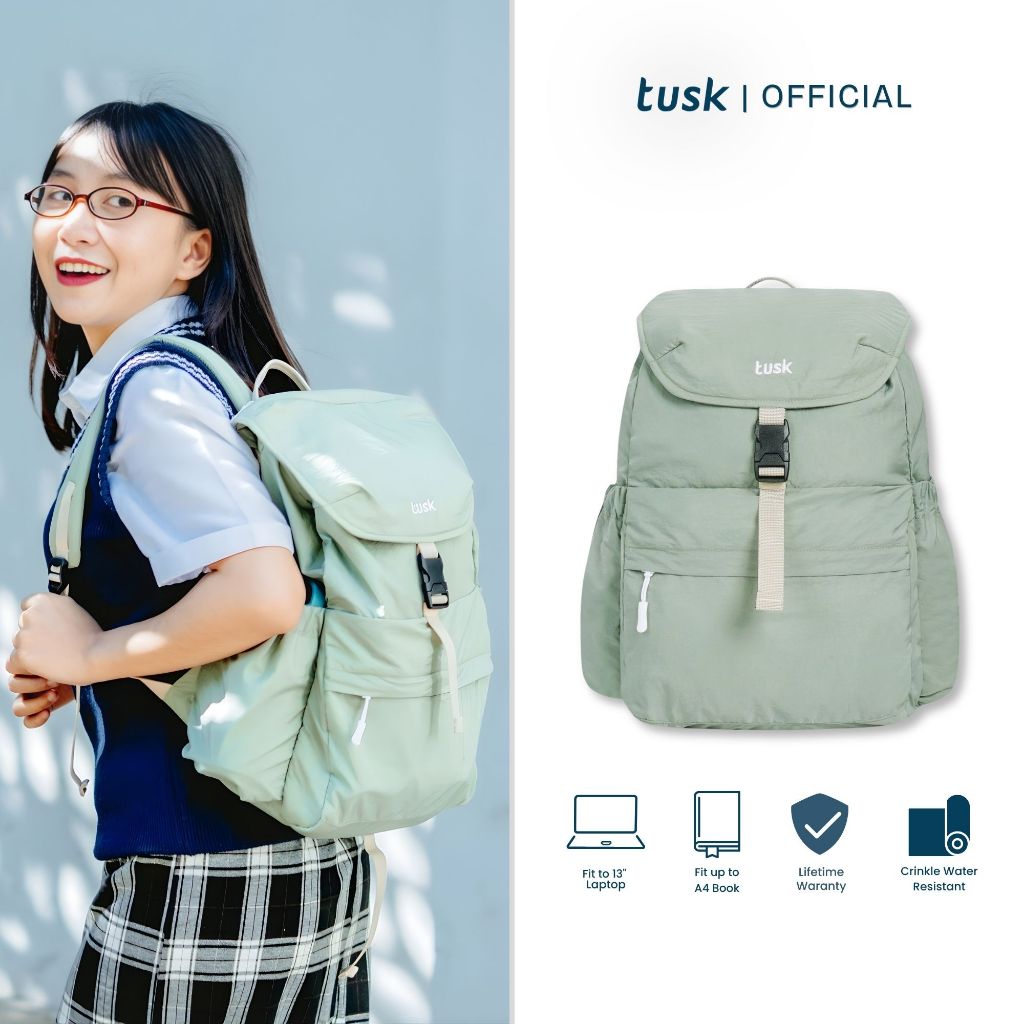 Tusk Gaku Backpack 14" Laptop Unisex Tahan Air