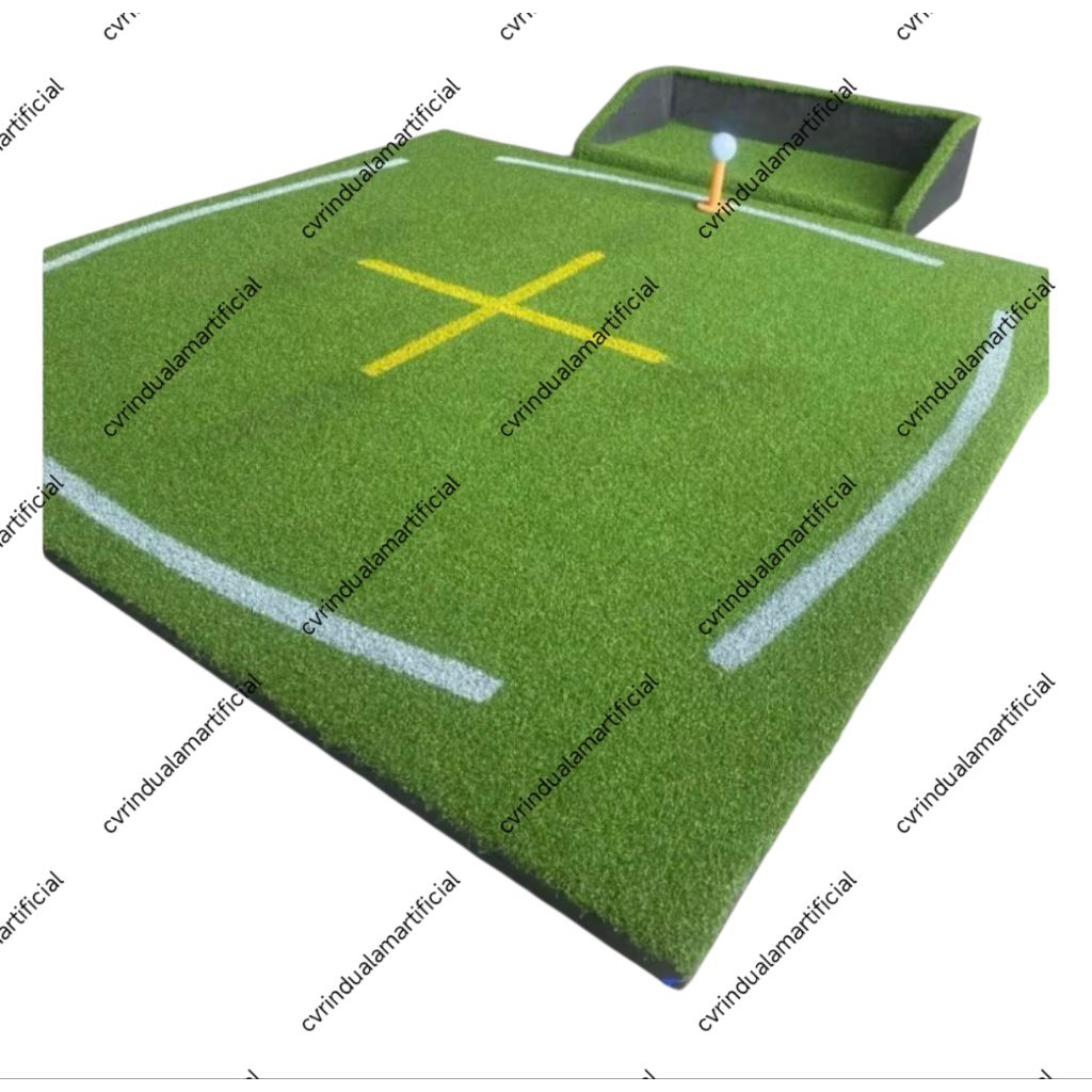 karpet driving golf garis bantu matras golf helipad
