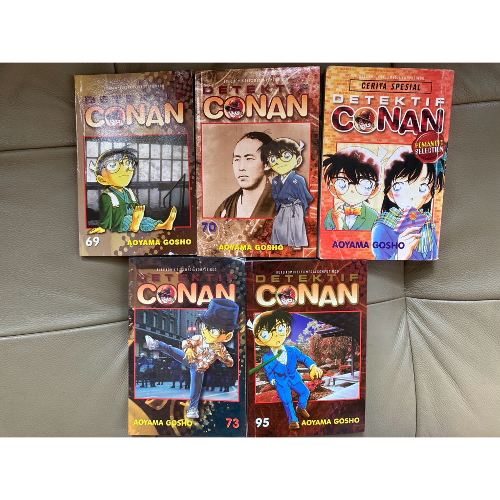 KOMIK DETEKTIF CONAN VOLUME 69, 70, Romantic Selection PRELOVED 100% ORIGINAL