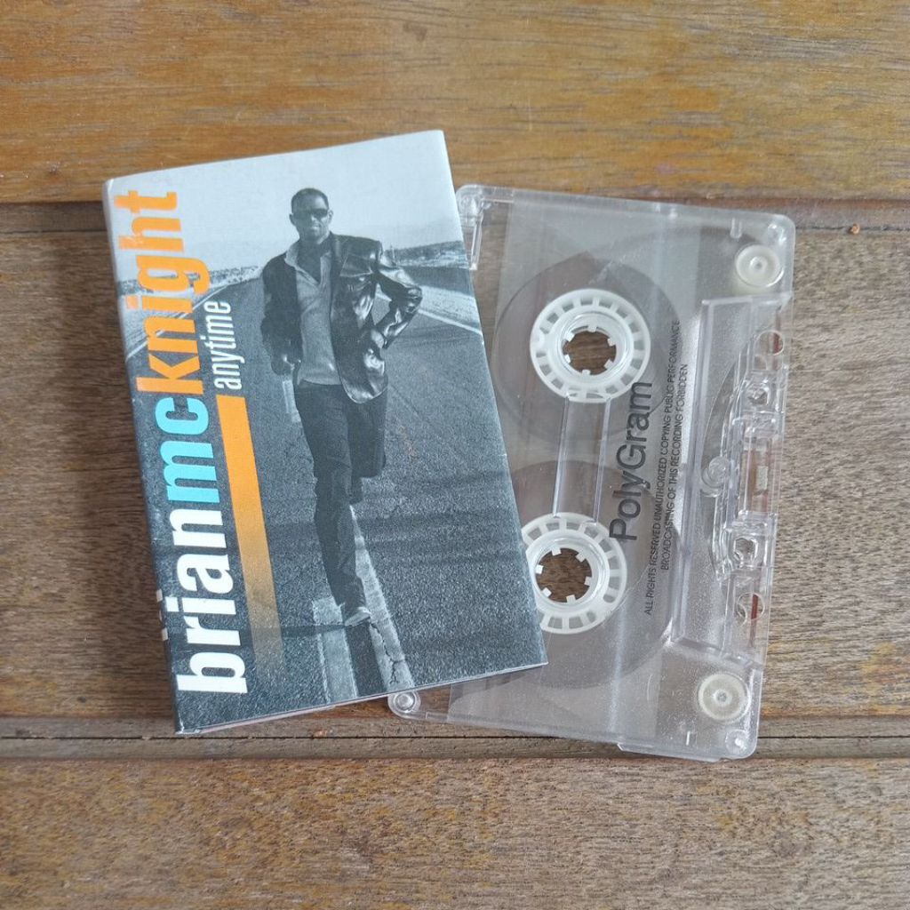 Kaset Brian McKnight Anytime/1998 motown records