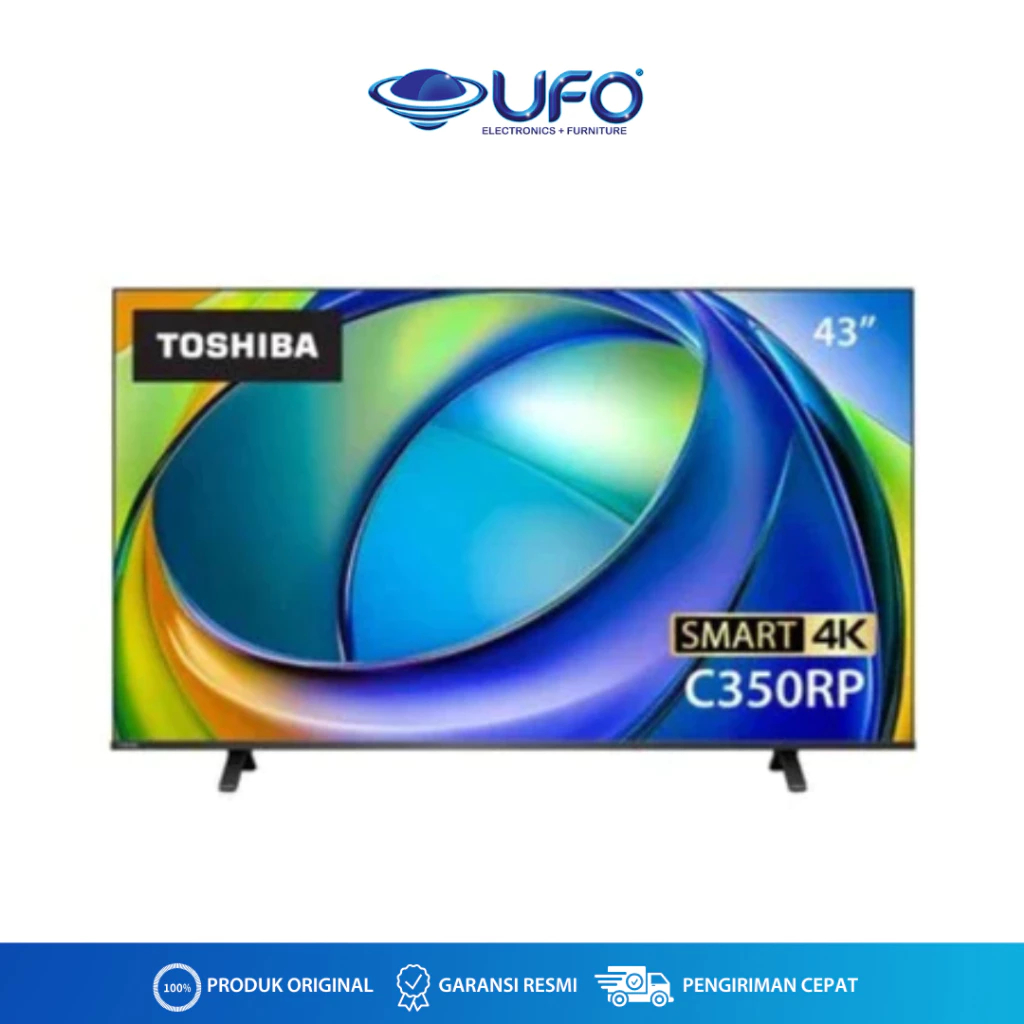 TOSHIBA AI TV 43C350RP 4K UHD LED Smart TV VIDAA 43inch