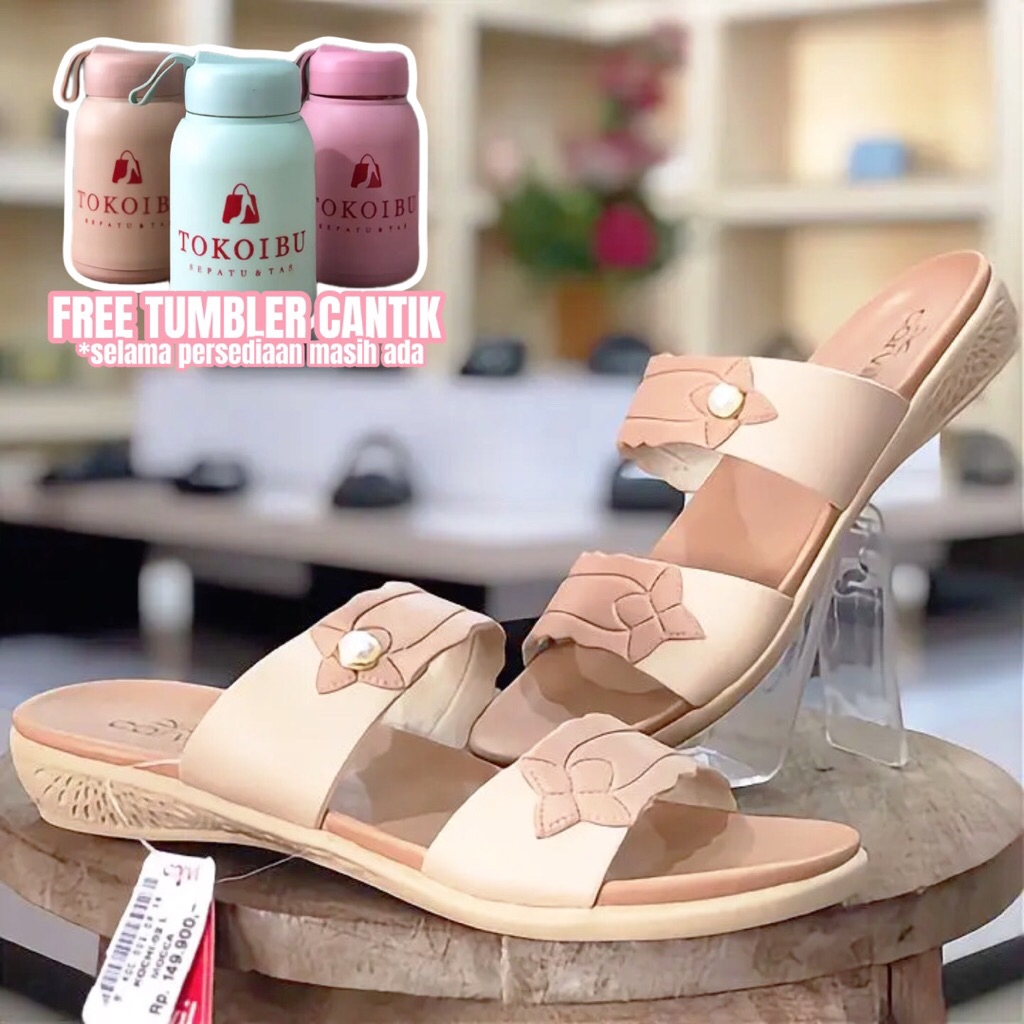 sandal cewe dewasa CARVIL / Kochi 02 L / moca