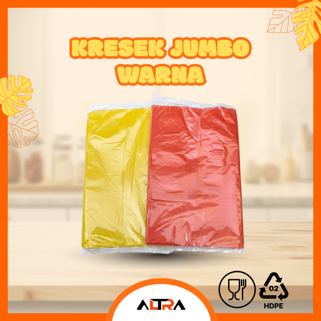 Kresek Jumbo Warna  | Kantong Kresek Jumbo Warna Warni