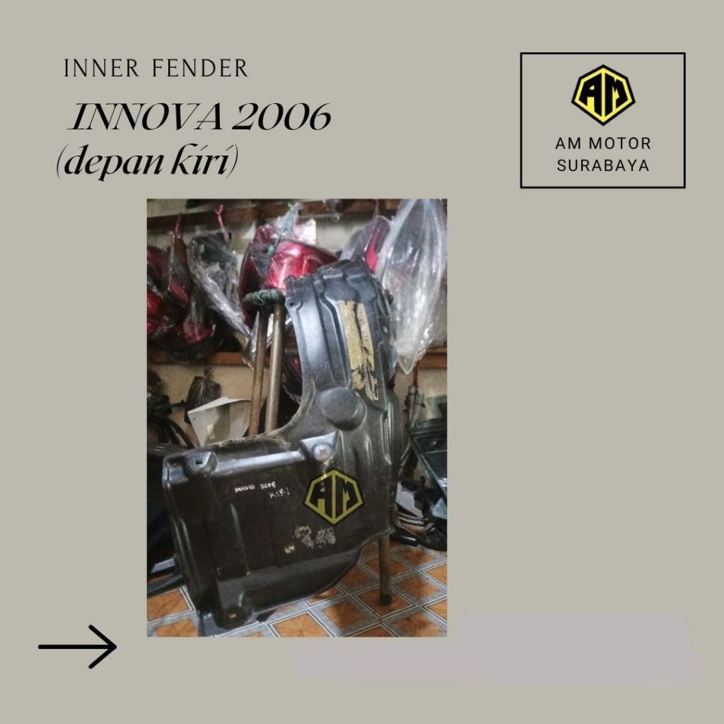 INNER FENDER INNOVA 2006 (depan kiri)