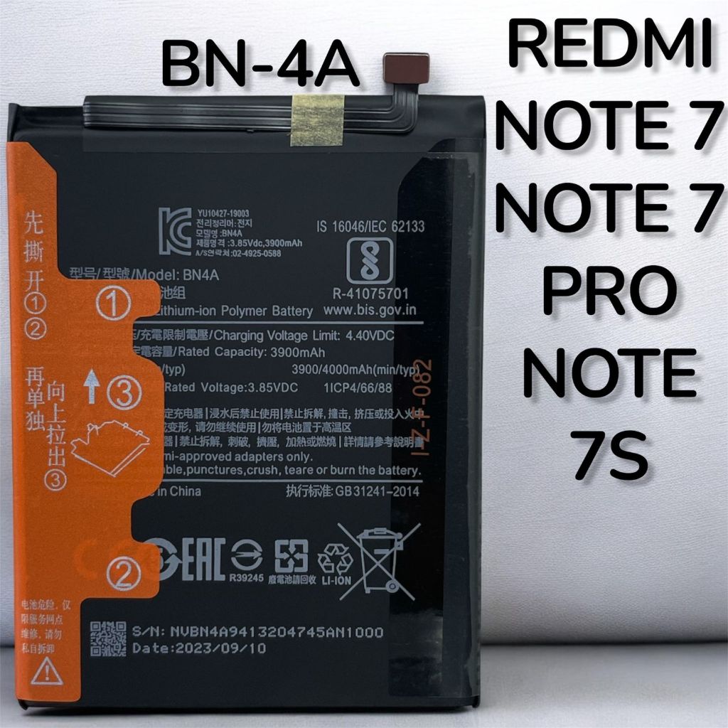 Baterai Batterry Xiaomi Redmi Note 7 Redmi Note 7pro BN-4A BN4A BN 4A