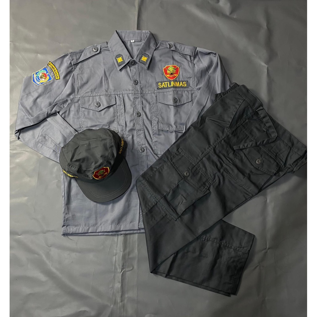 Seragam PDL Linmas Hansip Terbaru / Baju Hansip Setelan linmas 1 | seragam linmas