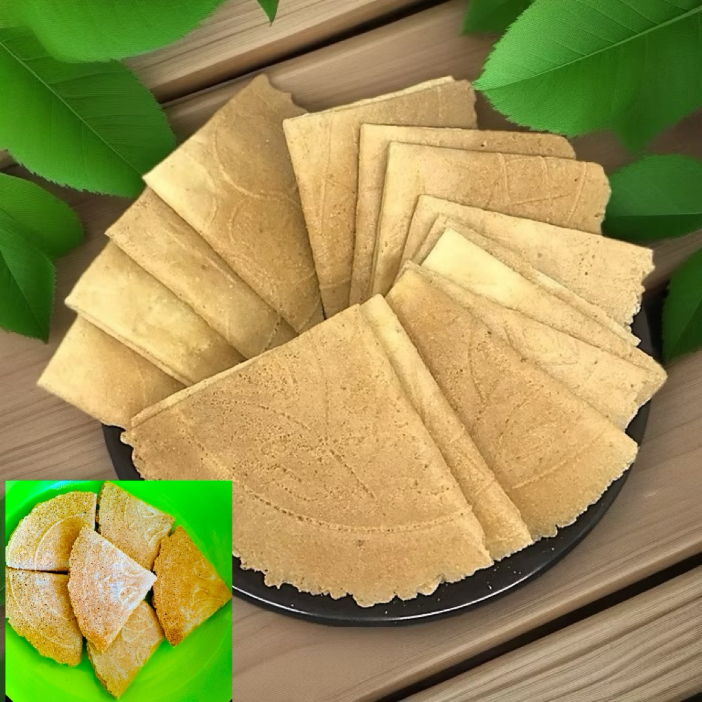 1 kg Kue Semprong Dompet Wijen Kue Semprong Lipat Rasa Wijen 1kg