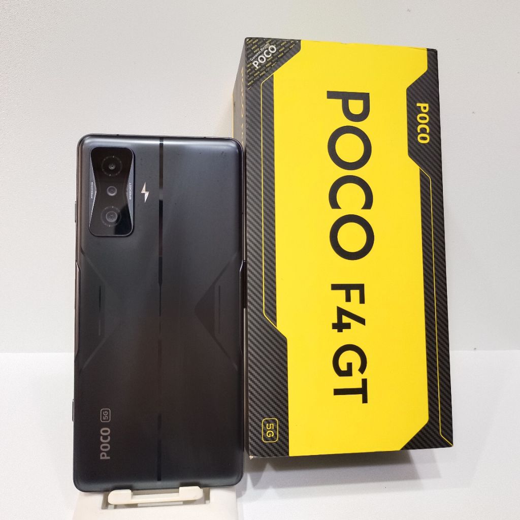 Poco F4 GT 5G 12/256GB [ MULUS ] Hanphone second Fullset batangan original bergaransi