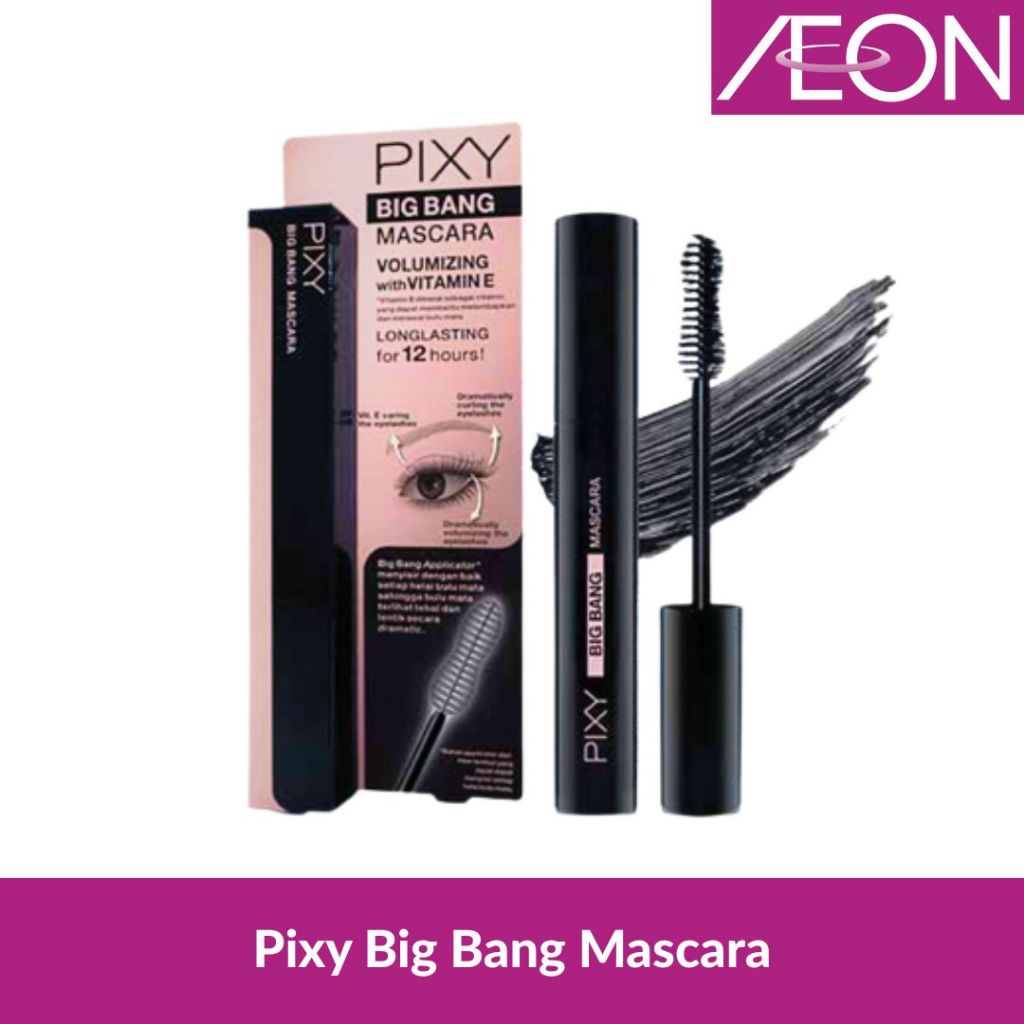PIXY -  Big Bang Mascara Tebal Lentik 12 Jam