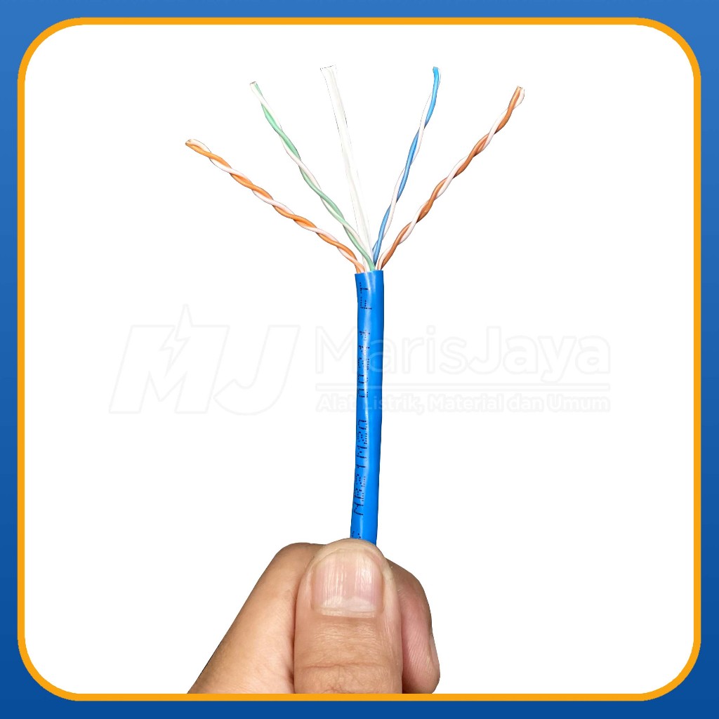 (PER METER) COMMSCOPE Kabel UTP/ Kabel LAN Cat 6 BIRU