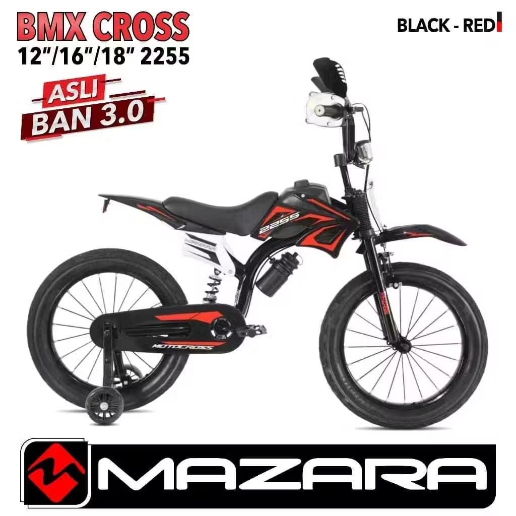 Sepeda BMX Anak Thril cross merk Mazara 2255