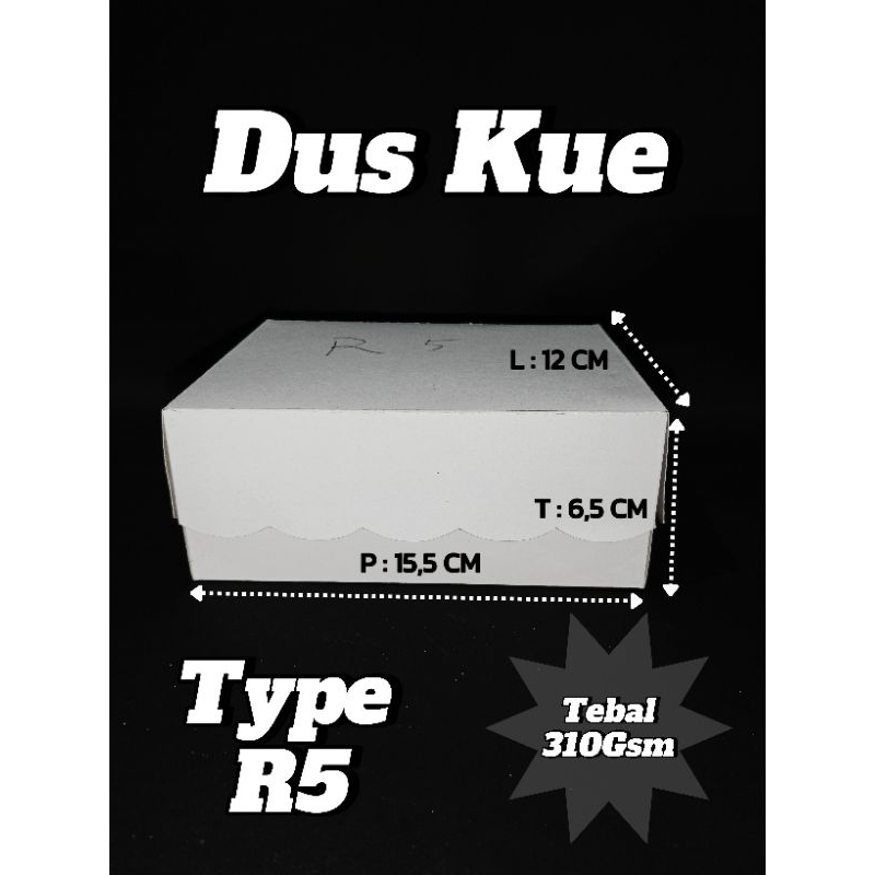 dus kue r5 pc 25 @100