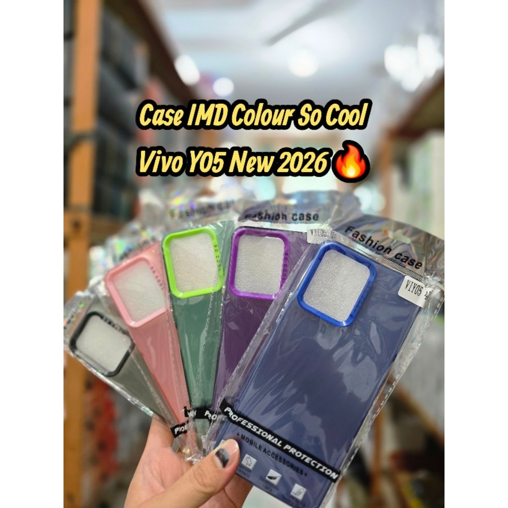 Masuk New Case IMD hybrid Colour  Vivo  Y05  New  2026 Softcase Premium Colour