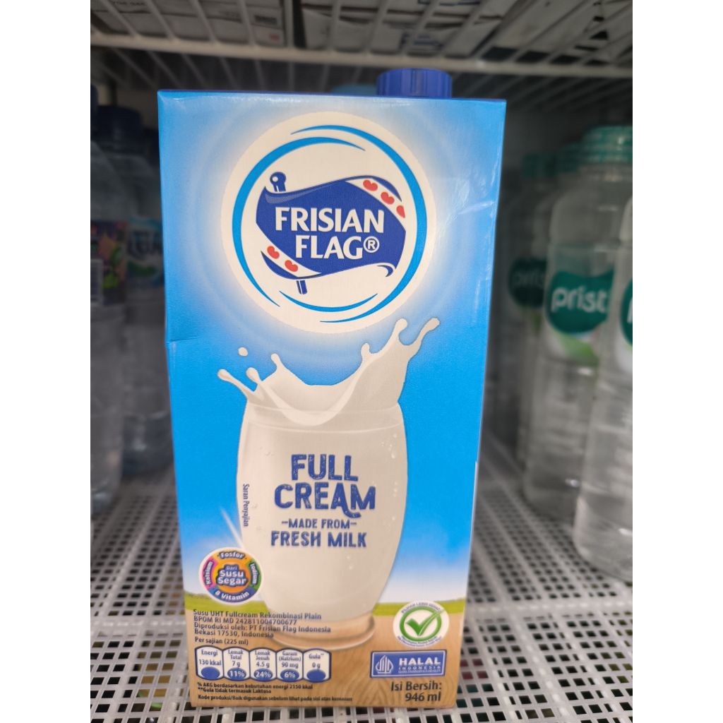 Frisian Flag Susu Cair UHT Full Cream 946 ML