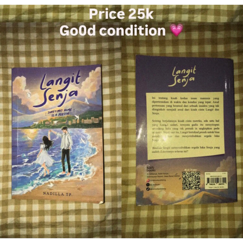 prelove buku, langit senja
