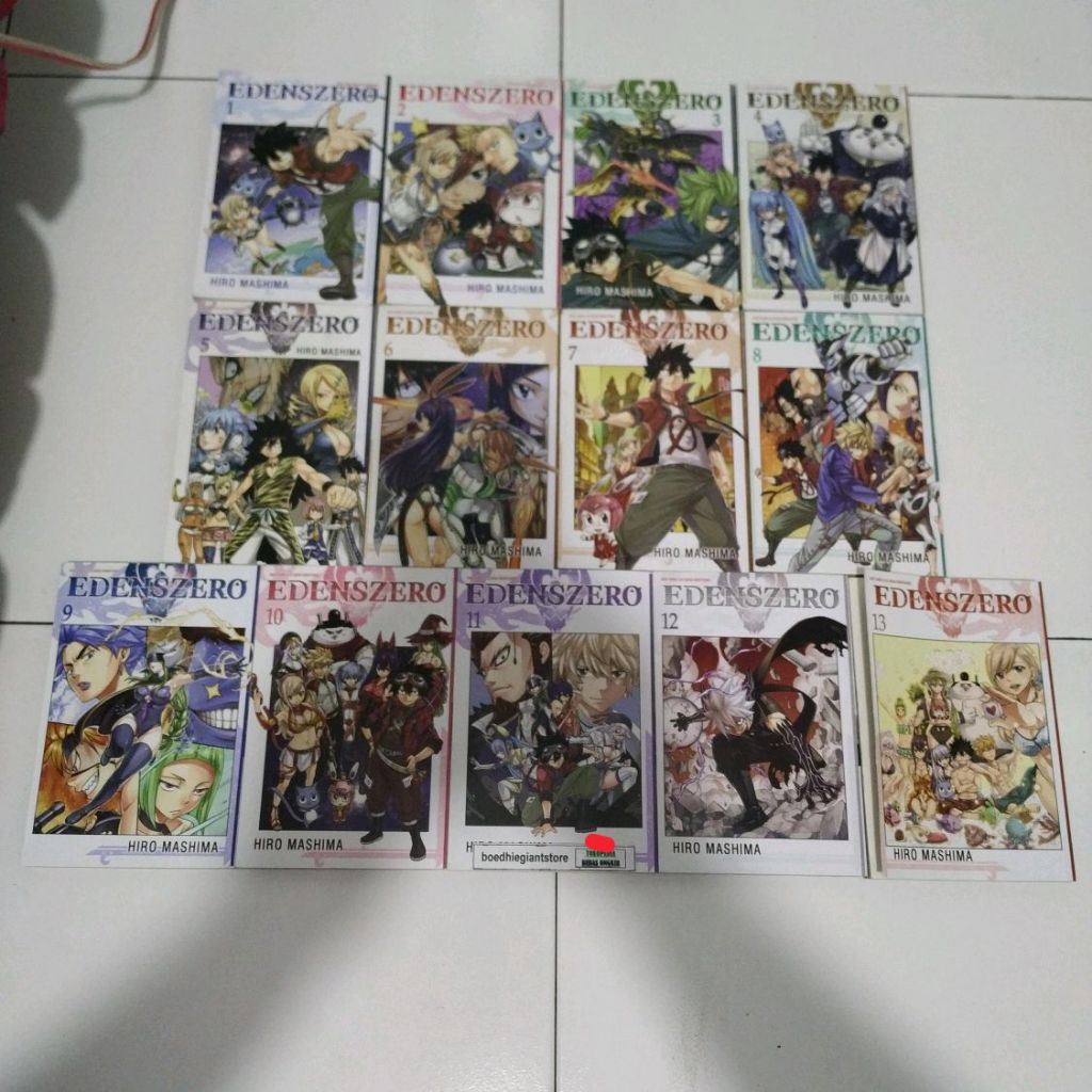 Komik Edens Zero 1-13, TS