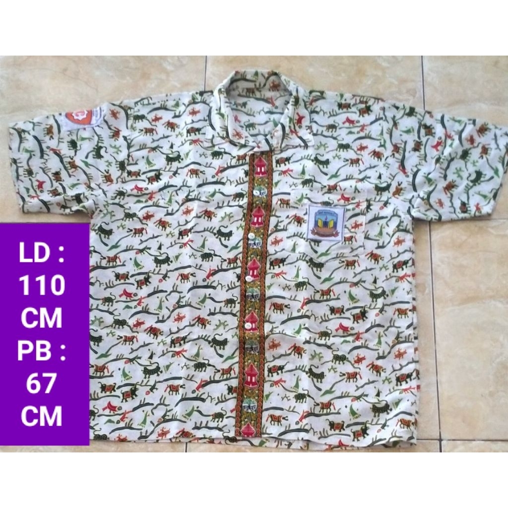 SERAGAM SEKOLAH PL / SERAGAM BATIK PL/ SERAGAM BATIK SMPN 21 GRESIK