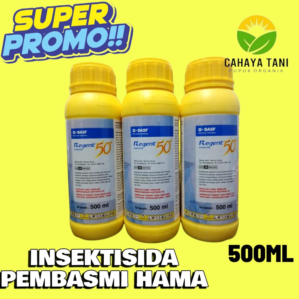 Regent 50SC 500 Ml Insektisida Sistemik Fipronil Bisa cod