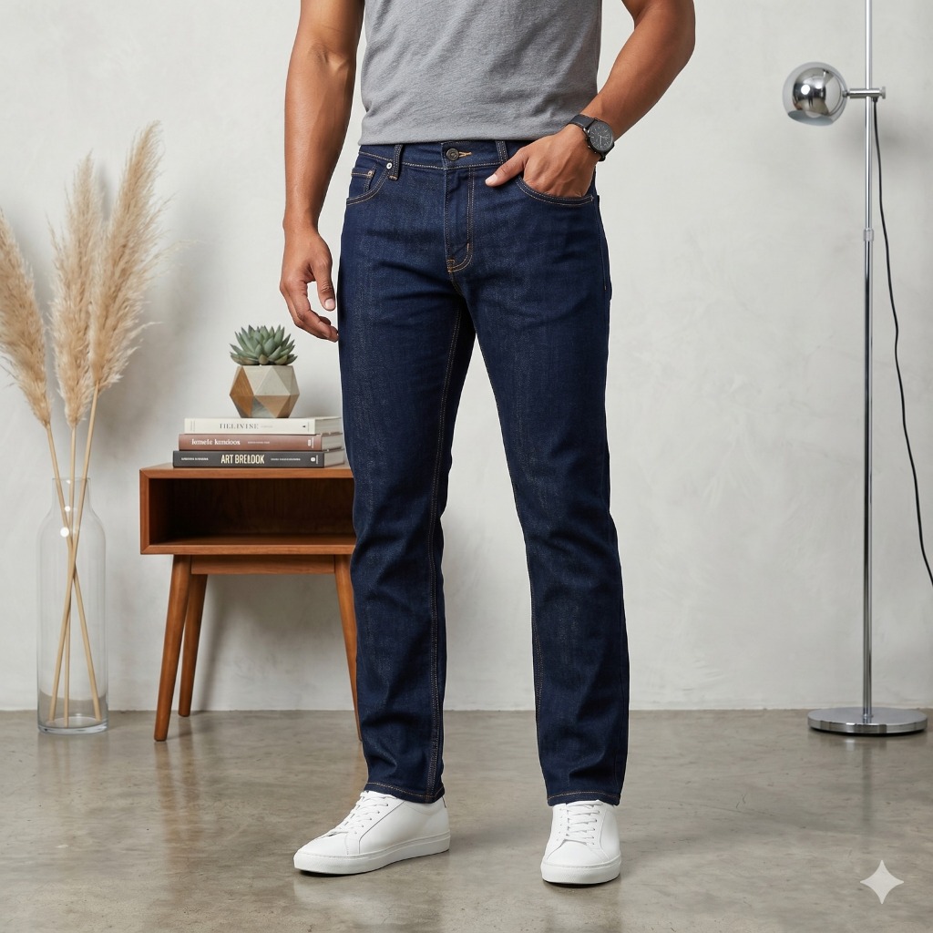 Obral Celana Panjang Jeans Standar Murah - Celana Panjang Pria Laki-laki
