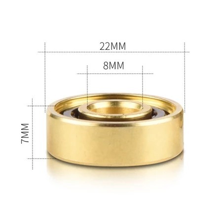 Bearing Sepatu Roda Inline Skate BSB Swiss Gold