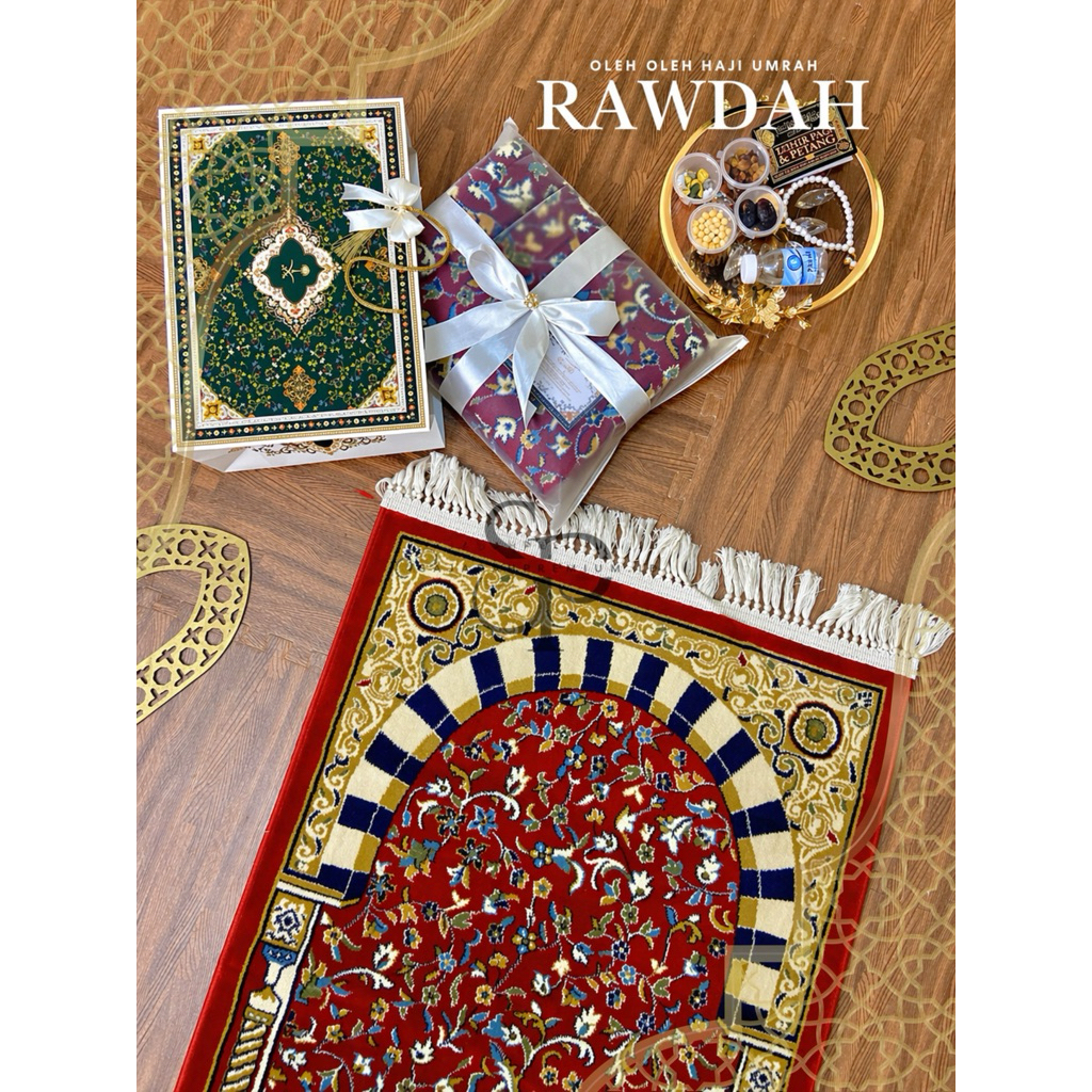 Sajadah Rawdah Mekkah Madinah Original