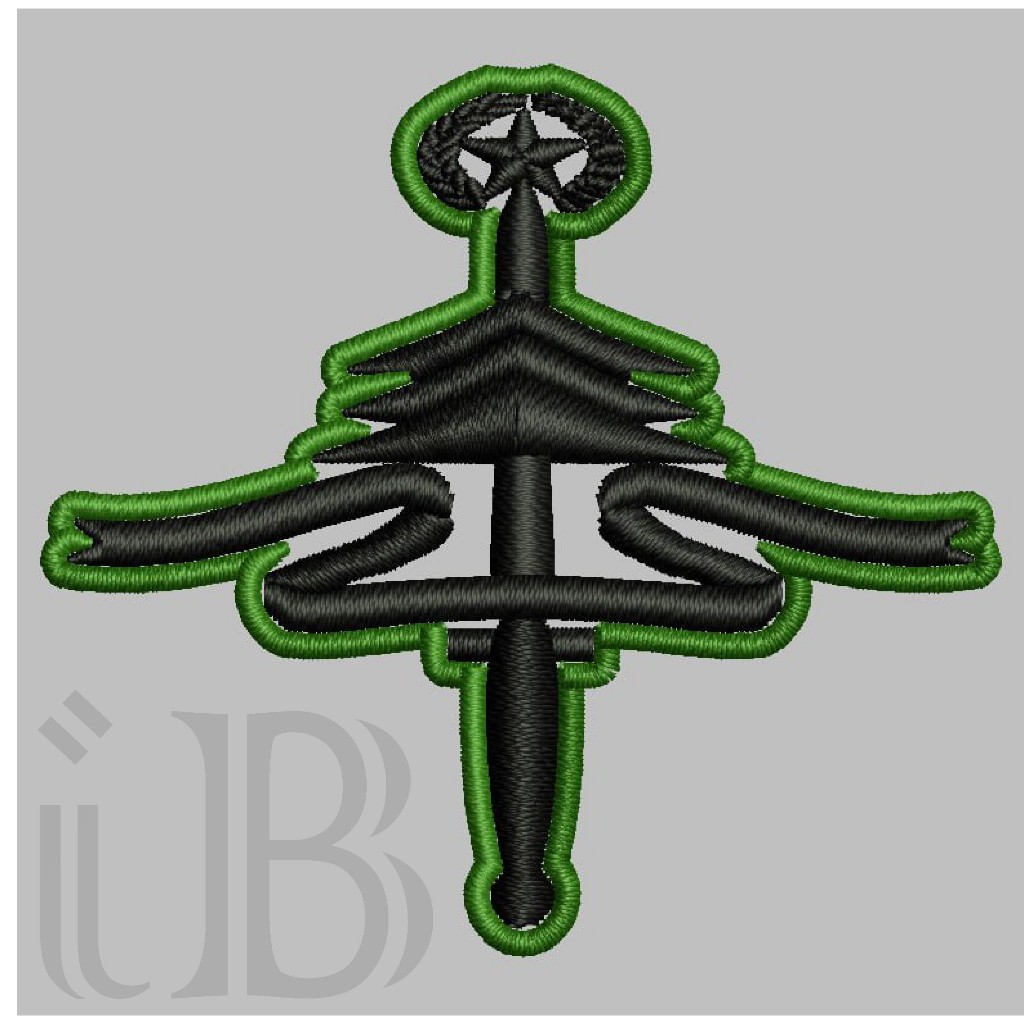 104 BREVET WING OLI PDL TNI AD PERKERAS MIKA BORDIR EMBROIDERY GIB
