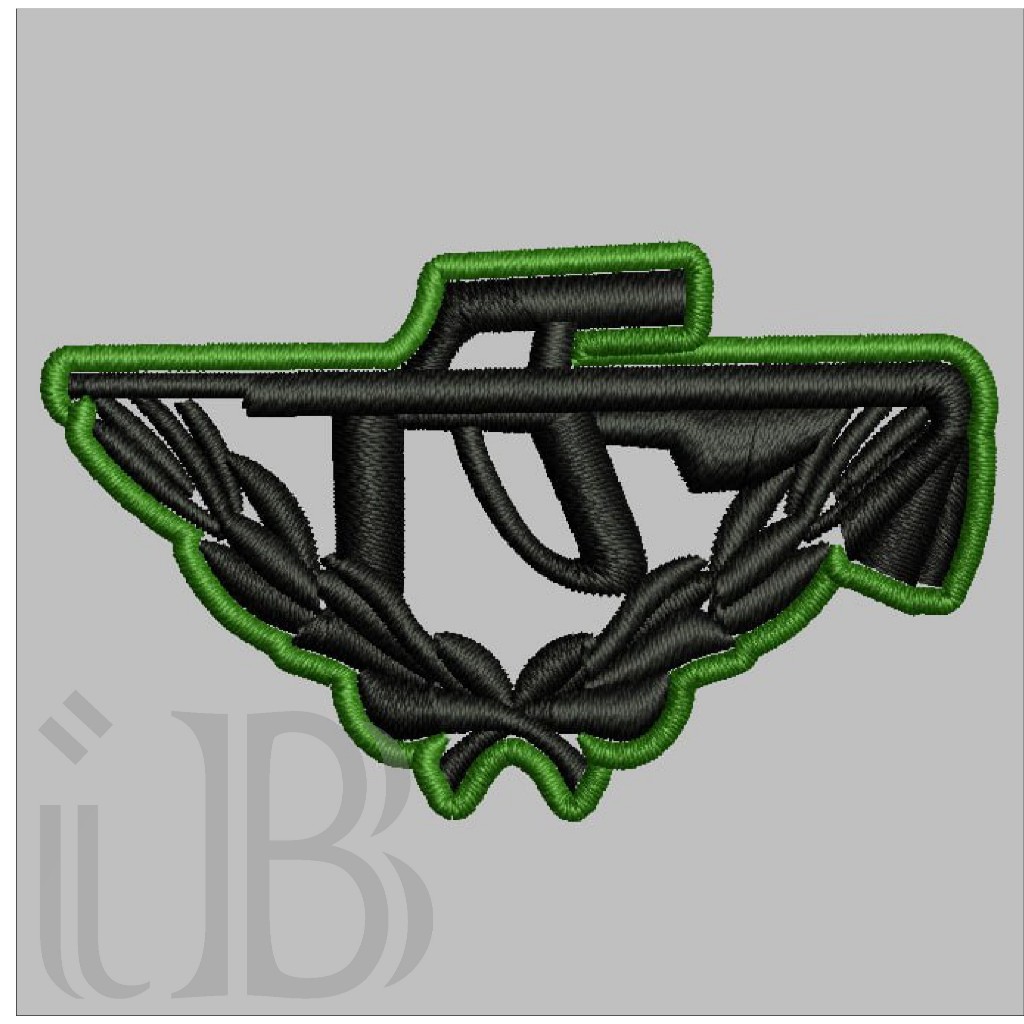 114 BREVET WING STYER STEYER STEYR TNI PDL TNI AD PERKERAS MIKA BORDIR EMBROIDERY GIB