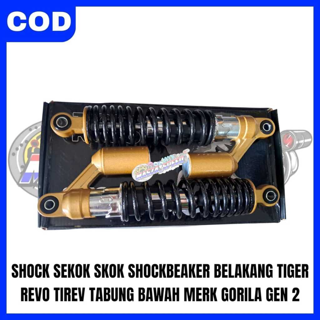 SHOCK SEKOK SKOK SHOCKBREAKER BELAKANG TIGER REVO TIREV TABUNG BAWAH MERK GORILA GEN 2 Motorcycle