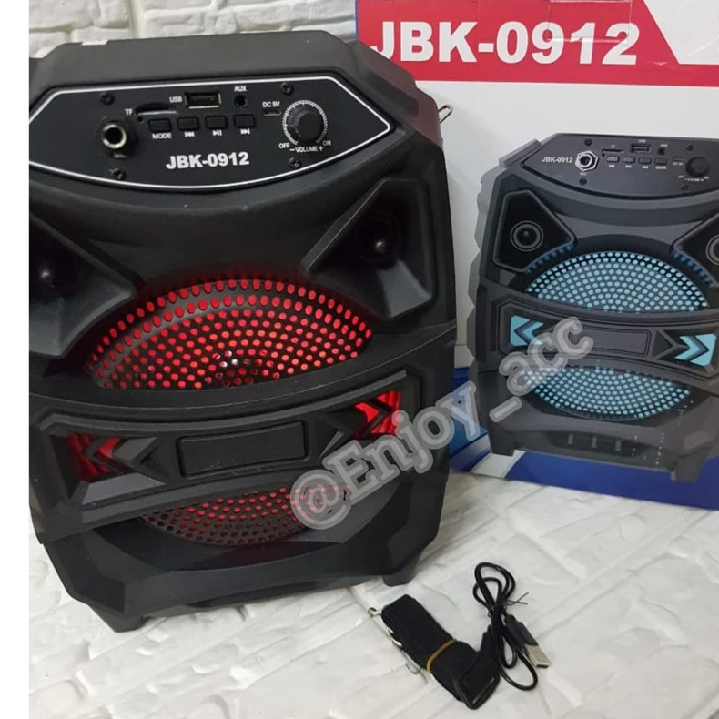 Speaker Bluetooth JBK 0912 / Bluetooth Wireless Speaker JBK 0912