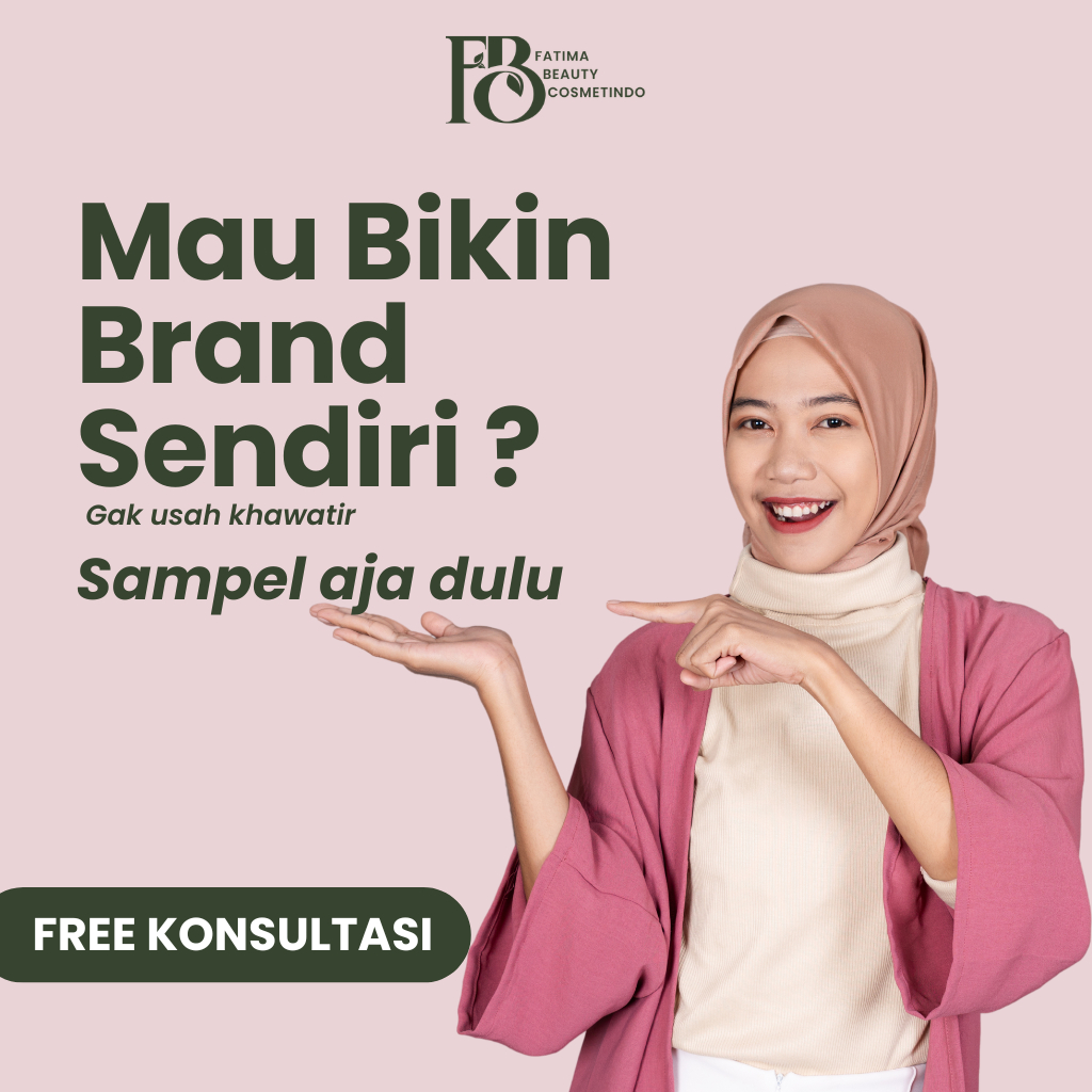 Maklon kosmetik skincare body care hair care BPOM Halal
