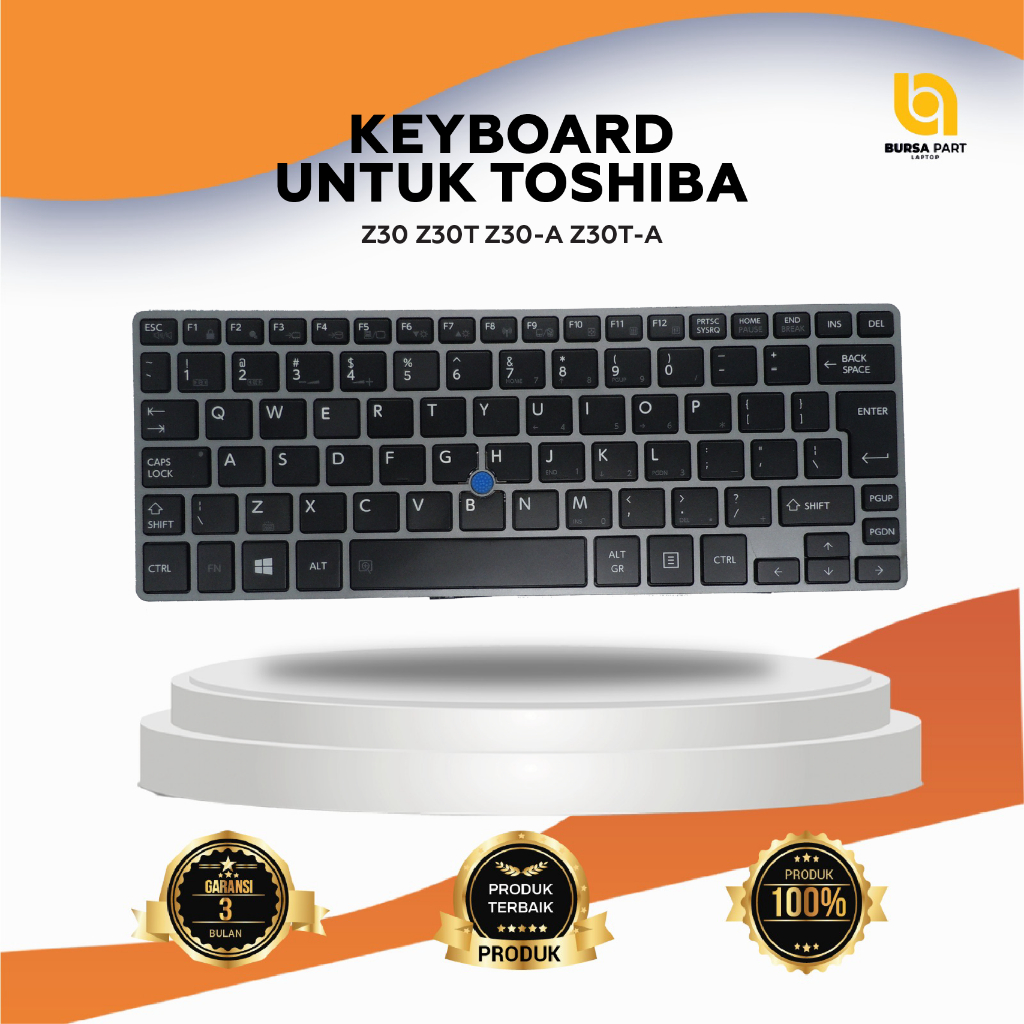 Keyboard Toshiba Portege Z30 Z30a Z30b Z30c Z30t ENTER BESAR
