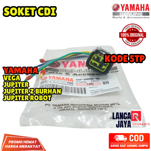 SOKET CDI YAMAHA 5TP | YAMAHA VEGA  JUPITER  JUPITER Z BURHAN JUPITER ROBOT ORIGINAL