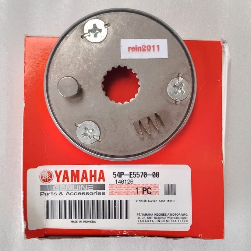 ONE WAY PELOR STARTER CLUTCH MIO J ASLI ORI YAMAHA 54P E5570 00