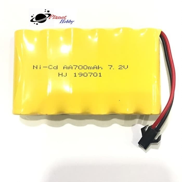 Batre Battery Baterai Bateray Huina Ni-Cd Nicd 700mah 7,2v ( 6x1 )