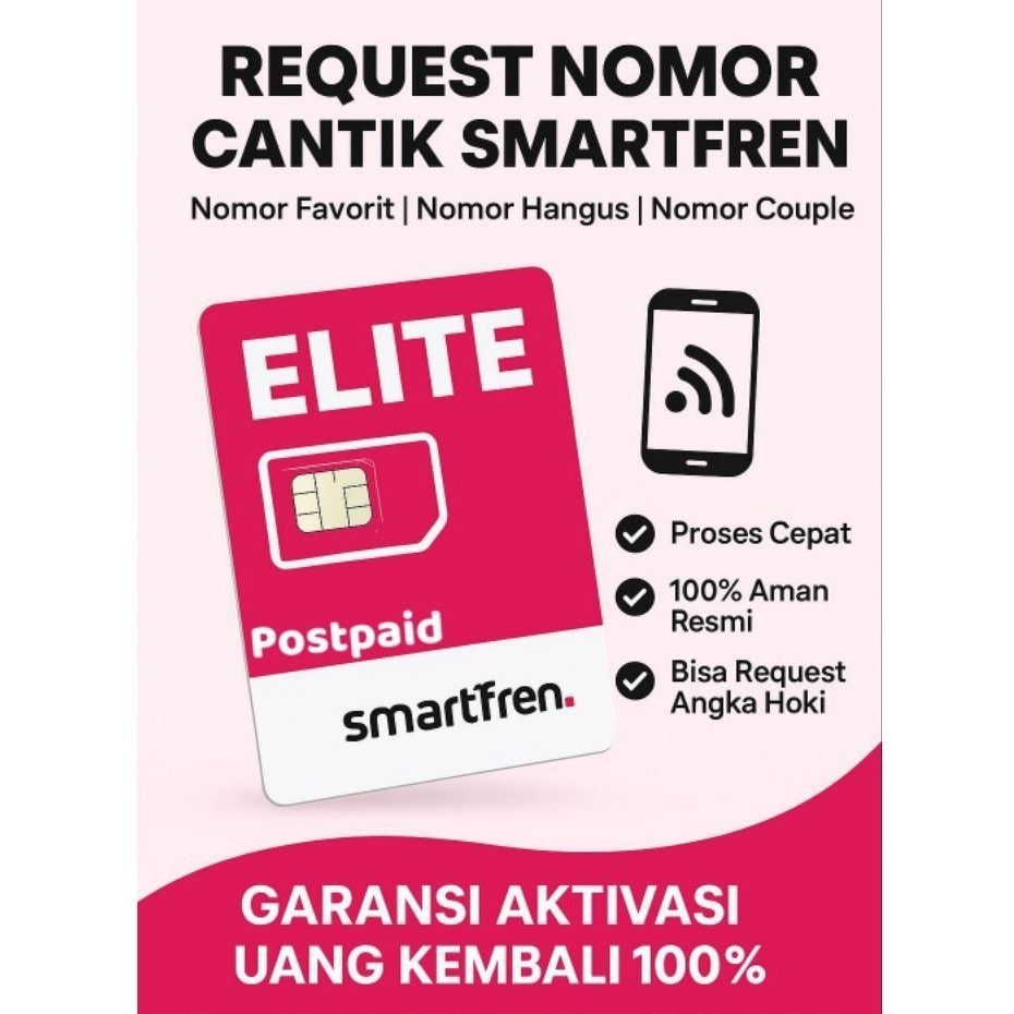 Kartu Perdana Smartfren - Siap Pakai, Penggunaan Internet, Nano SIM