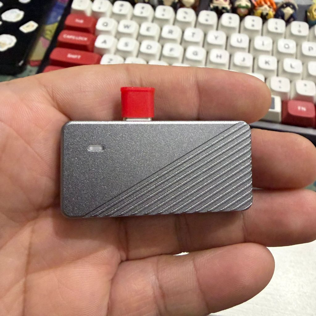 External SSD M.2 NVMe 128 GB (Enclosure JEYI)