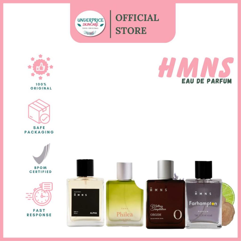 HMNS Eau De Parfume 100ml |Alpha | Farhampton | Orgsm | X Tsana Philea | Essence Of The Sun |  Unros