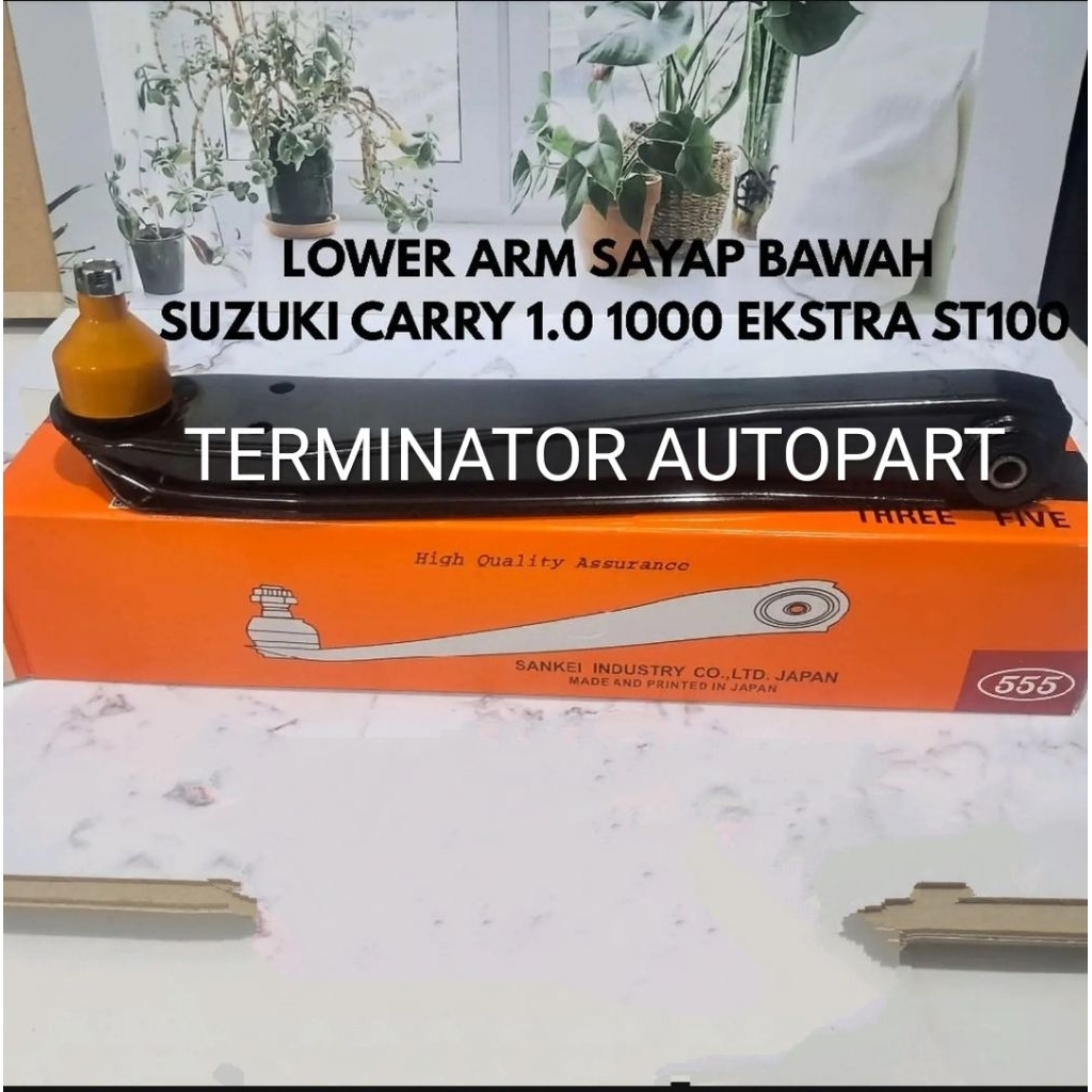 LOWER ARM SAYAP BAWAH 1 PCS SUZUKI CARRY 1.0 1000 EKSTRA ST BALL JOINT MERK 555
